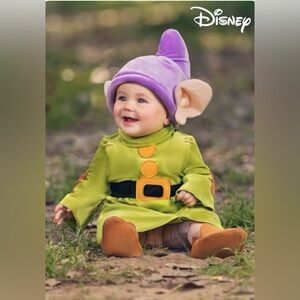 Snow White & The Seven Dwarfs, Dopey Dwarf Costume, size 2T